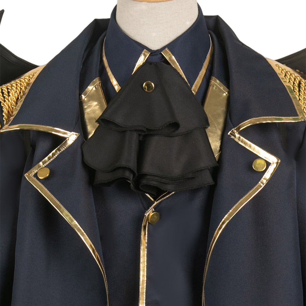 Blue Lock Nagi Seishiro Dark Blue Devil Outfit Party Carnival Halloween Cosplay Costume From Yinocosplay.com