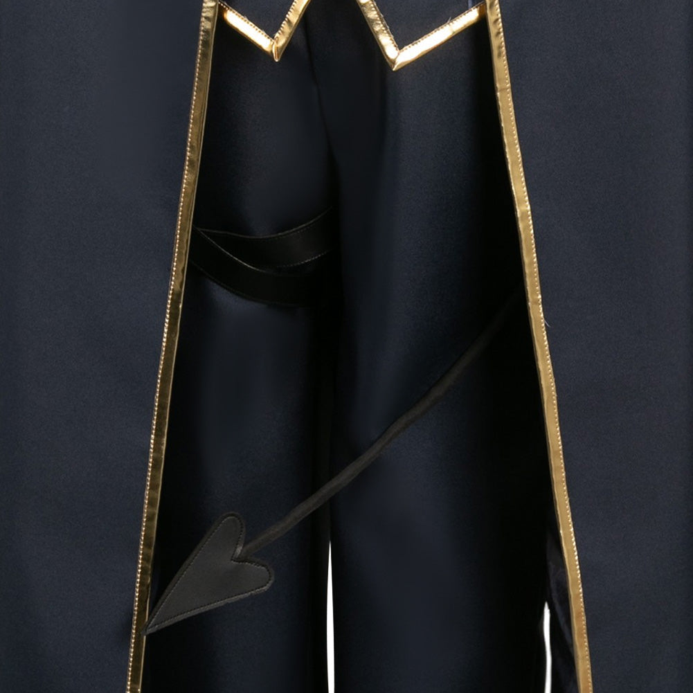 Blue Lock Nagi Seishiro Dark Blue Devil Outfit Party Carnival Halloween Cosplay Costume From Yinocosplay.com