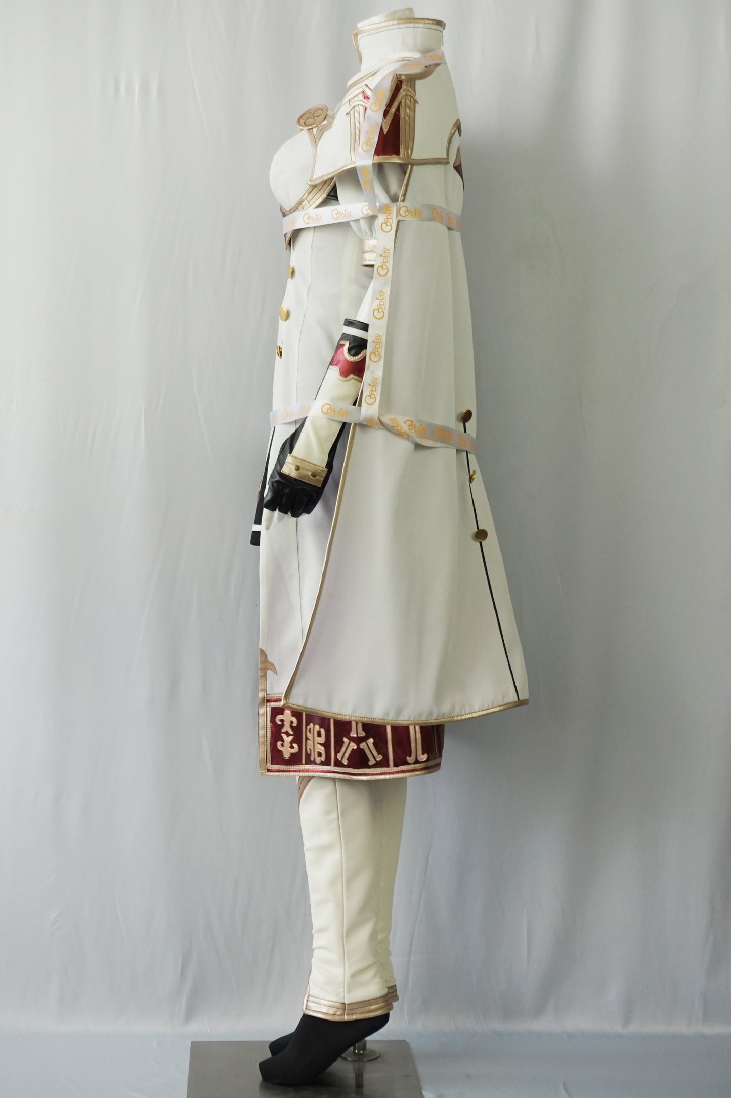 Celica White and Purple Warrior Cosplay Costume From Yinocosplay.com