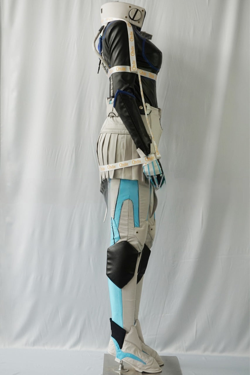 Sombra Cyberspace Skin Cosplay Costume From Yinocosplay.com