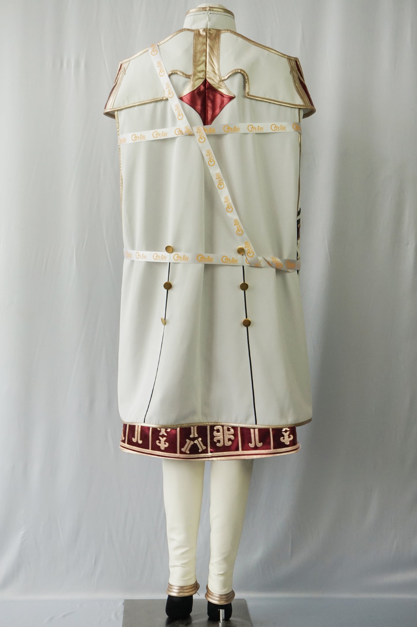 Celica White and Purple Warrior Cosplay Costume From Yinocosplay.com