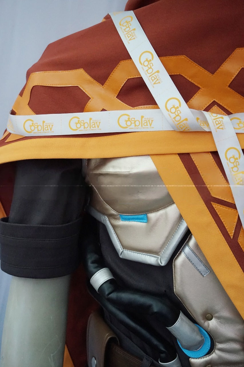 McCree Brown Red Cosplay Costume From Yinocosplay.com