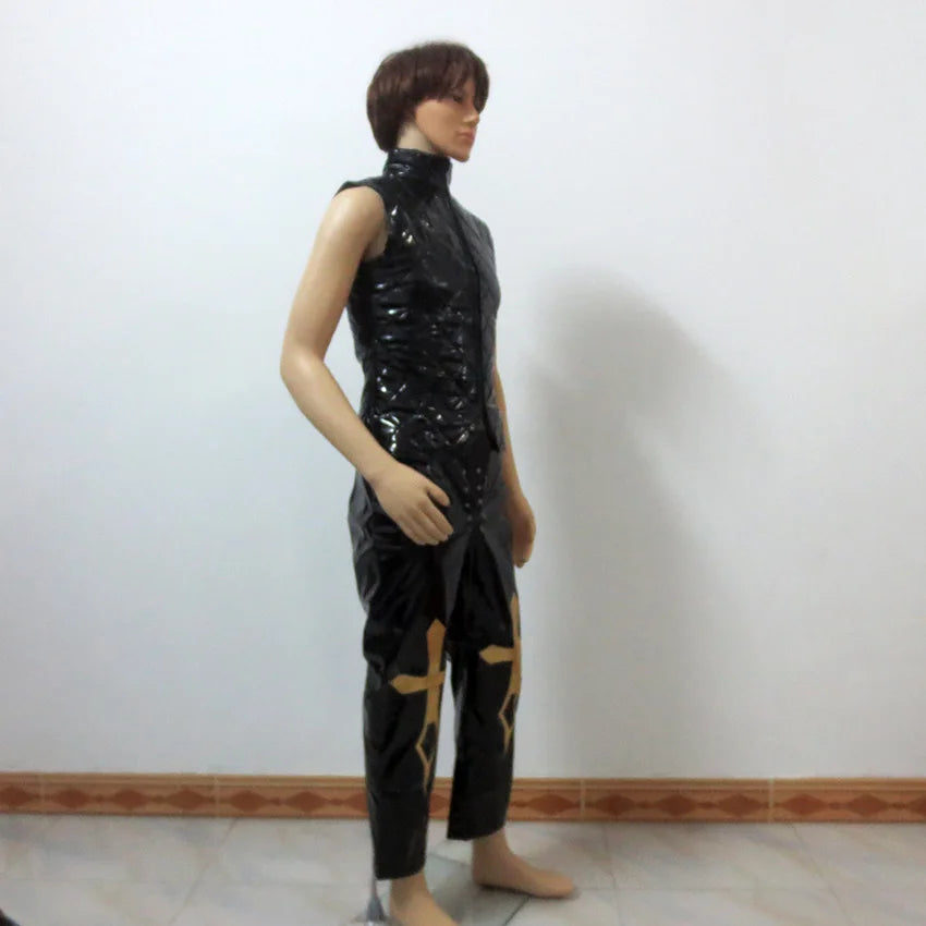 Mello Mihael Keehl Black Quilted Cosplay Outfit From Yinocosplay.com