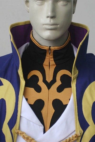 Code Geass Knight of Zero Suzaku Kururugi Cosplay Costume From Yinocosplay.com