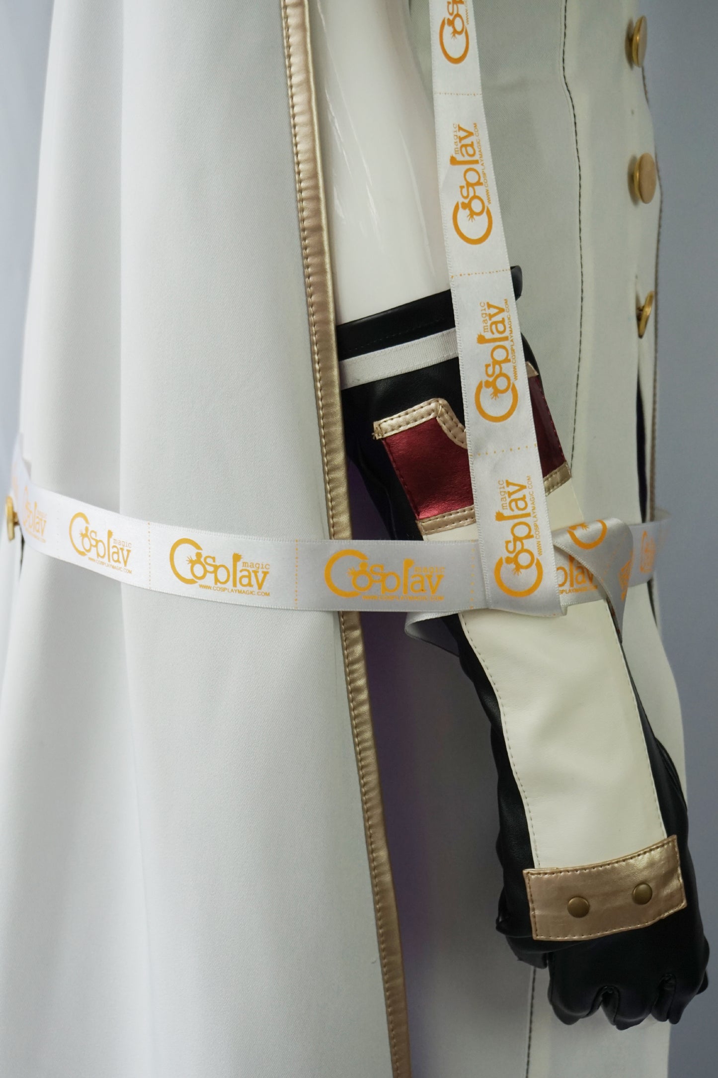 Celica White and Purple Warrior Cosplay Costume From Yinocosplay.com