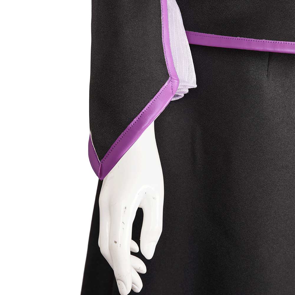Agatha Women Black Purple Witch Outfit Cosplay Costume From Yinocosplay.com