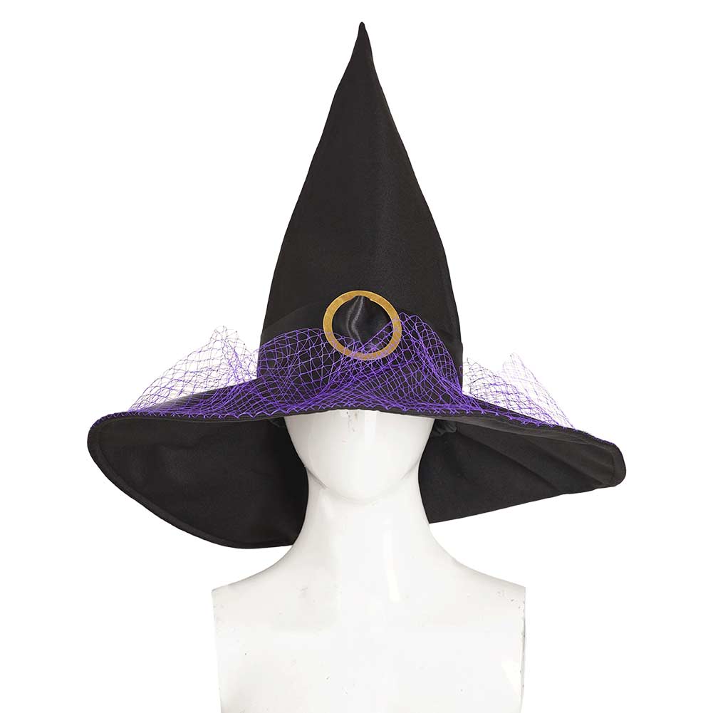 Agatha Women Black Purple Witch Outfit Cosplay Costume From Yinocosplay.com