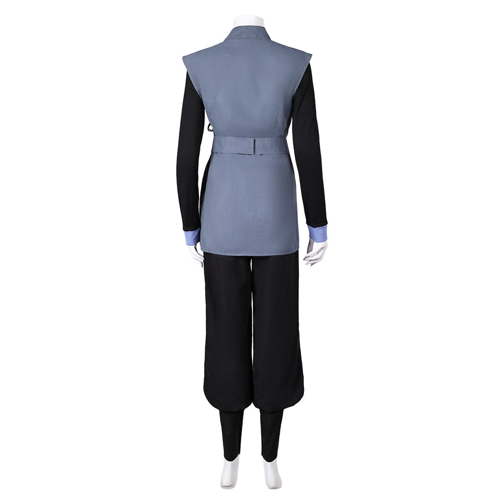 Barriss Offee Women Grey Top Pants Full Set Party Carnival Halloween Cosplay Costume From Yinocosplay.com