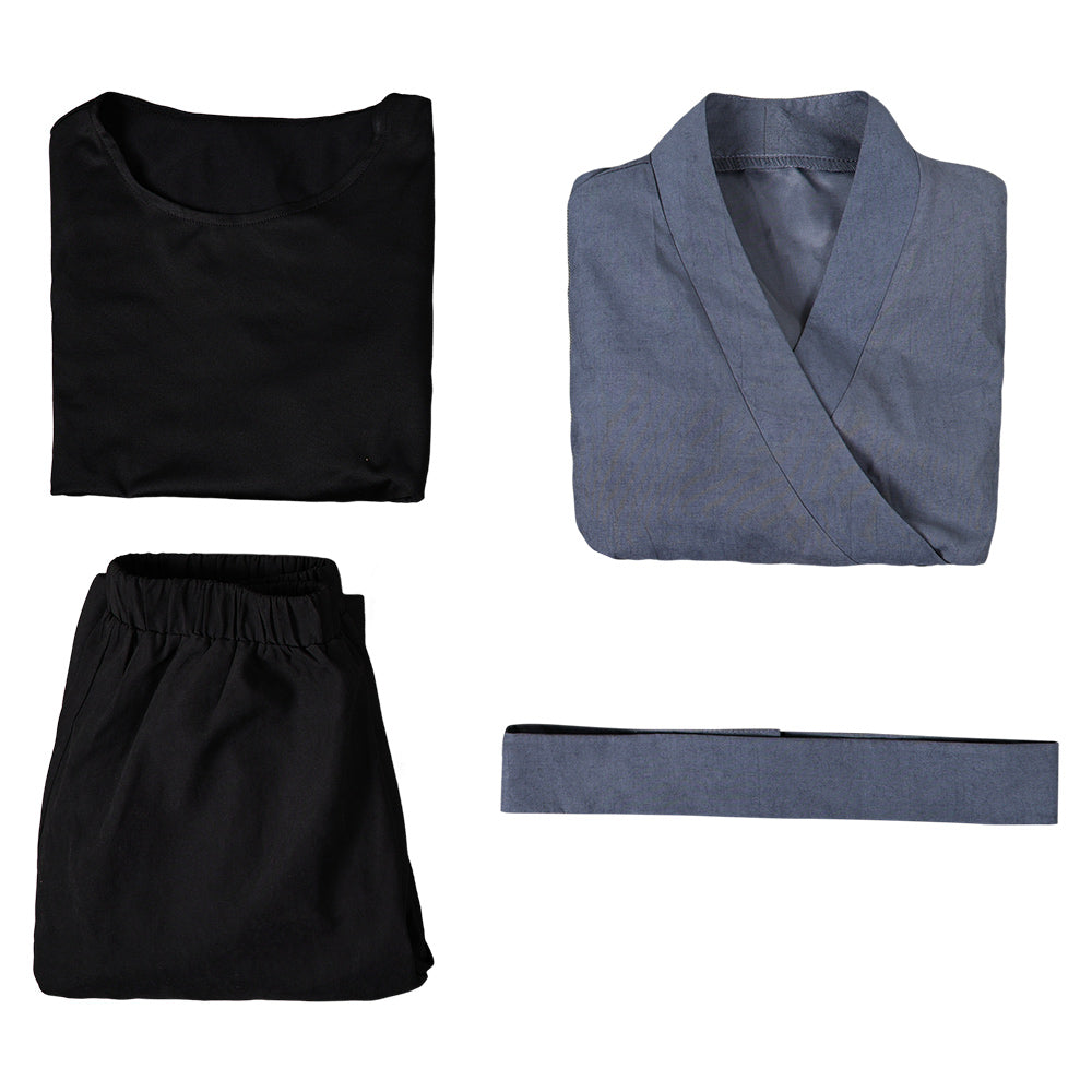 Barriss Offee Women Grey Top Pants Full Set Party Carnival Halloween Cosplay Costume From Yinocosplay.com