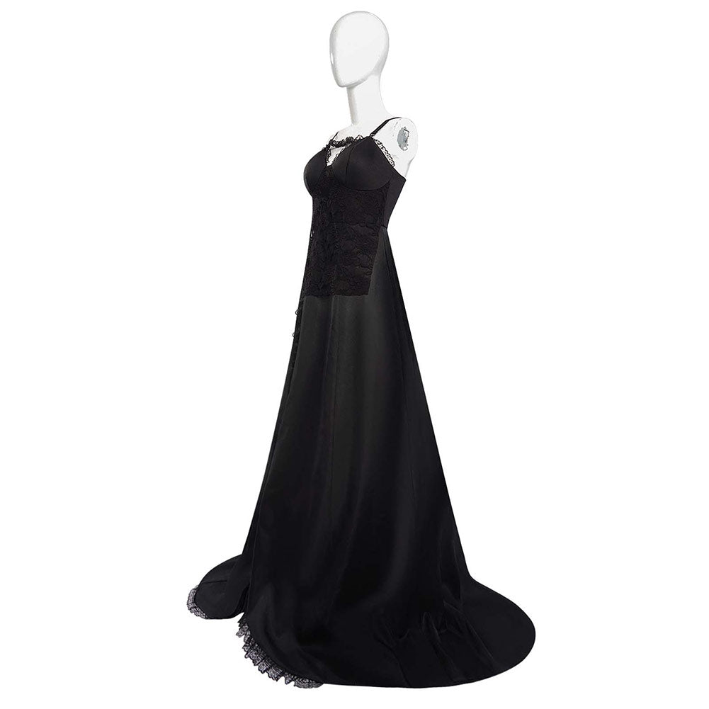 Beetlejuice 2024 Astrid Deetz Women Gothic Black Dress Party Carnival Halloween Cosplay Costume From Yinocosplay.com