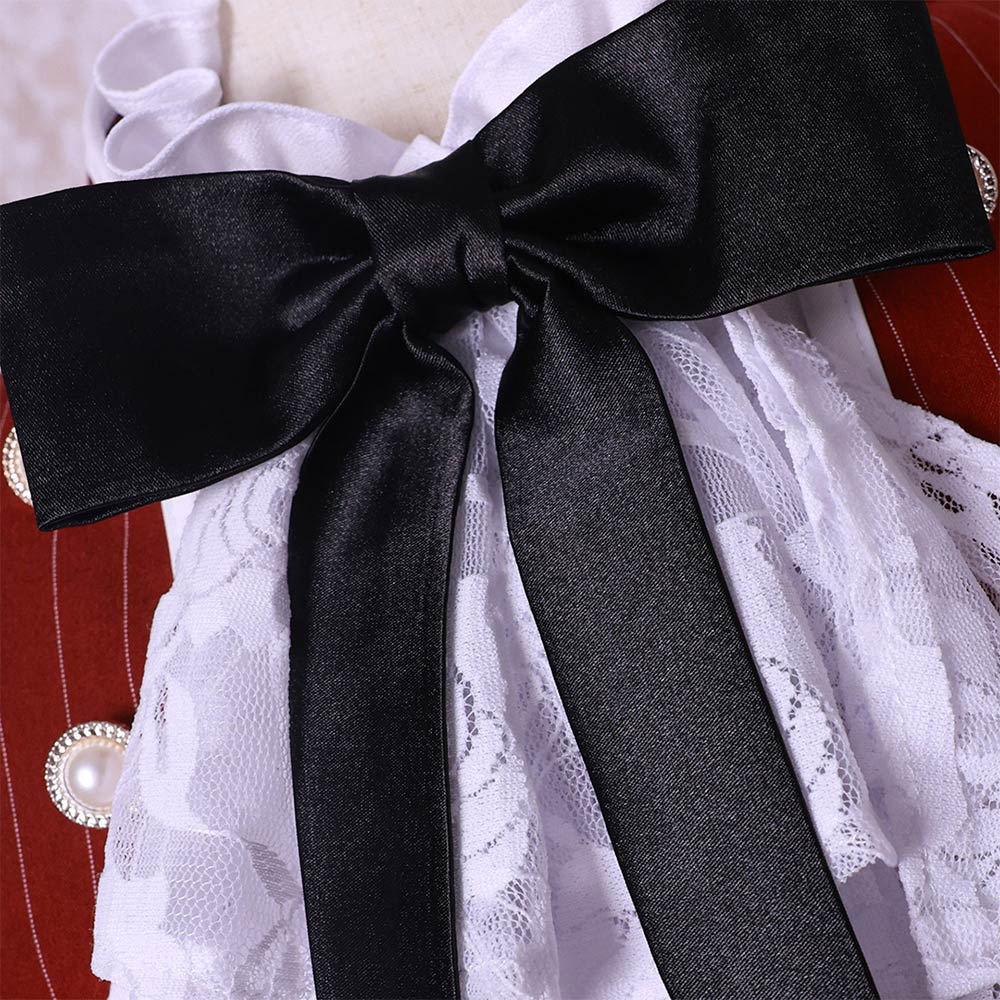 Ciel Phantomhive Red Outfit Cosplay Costume From Yinocosplay.com