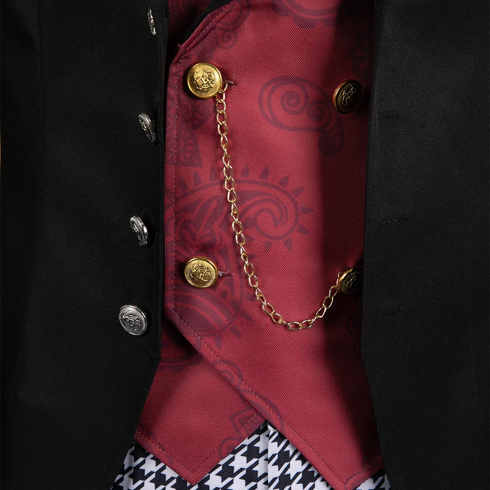 Black Butler Season 4: Public School Arc Edgar Redmond Black Outfit Party Carnival Halloween Cosplay Costume From Yinocosplay.com