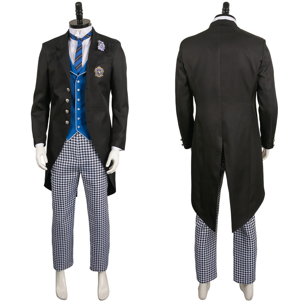 Lawrence Bluewer Black Outfit Cosplay Costume From Yinocosplay.com