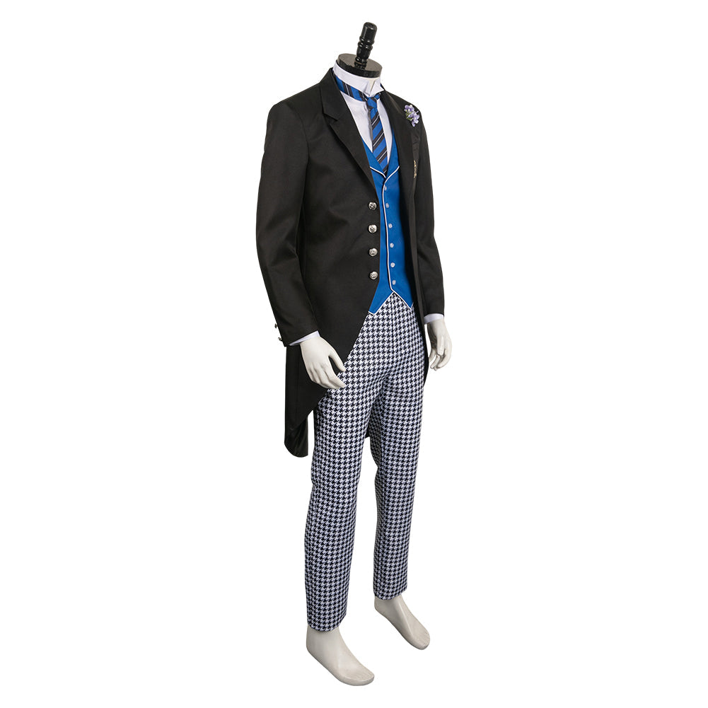 Lawrence Bluewer Black Outfit Cosplay Costume From Yinocosplay.com