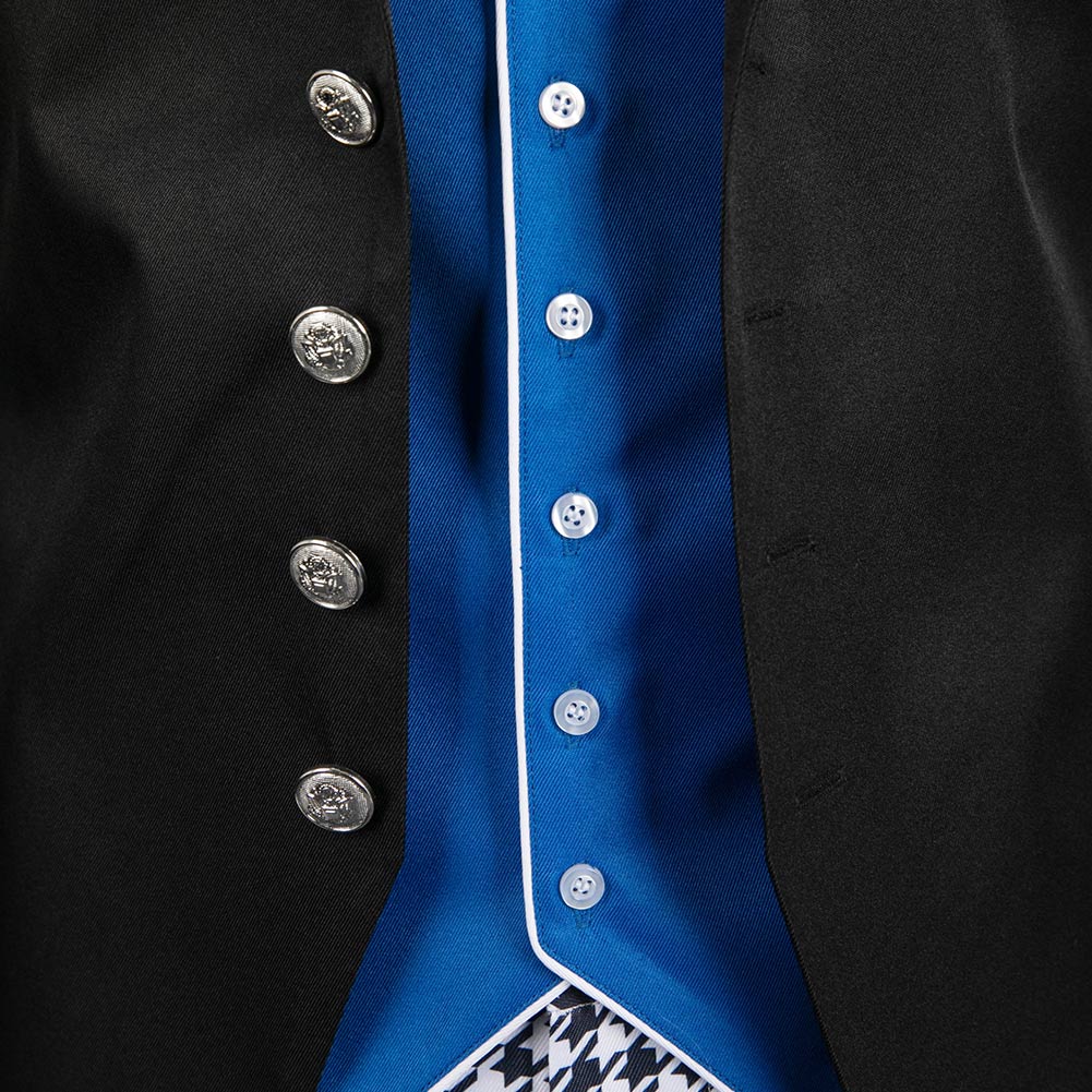 Lawrence Bluewer Black Outfit Cosplay Costume From Yinocosplay.com