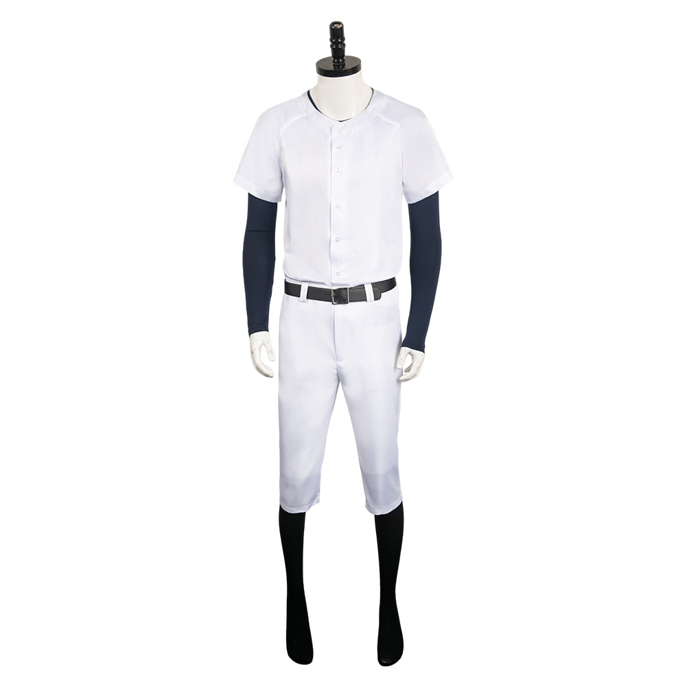 Kiyomine Haruka White Uniform Cosplay Costume From Yinocosplay.com