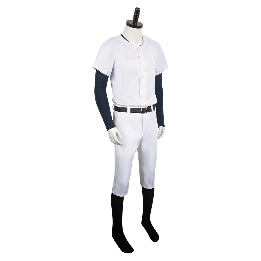 Kiyomine Haruka White Uniform Cosplay Costume From Yinocosplay.com