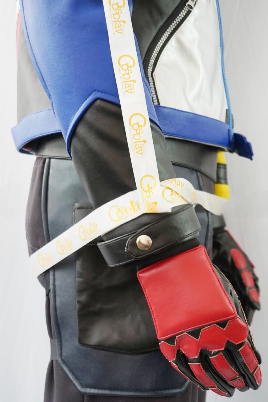 Soldier 76 Black Blue Cosplay Costume From Yinocosplay.com