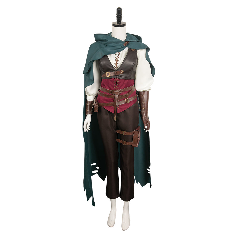 Ulrika Women Brown Outfit Cosplay Costume From Yinocosplay.com