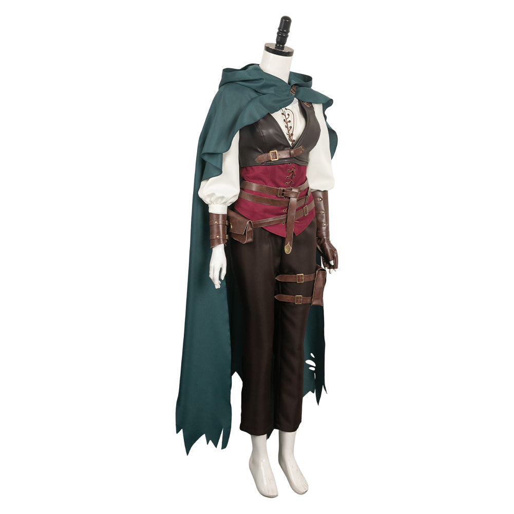 Ulrika Women Brown Outfit Cosplay Costume From Yinocosplay.com