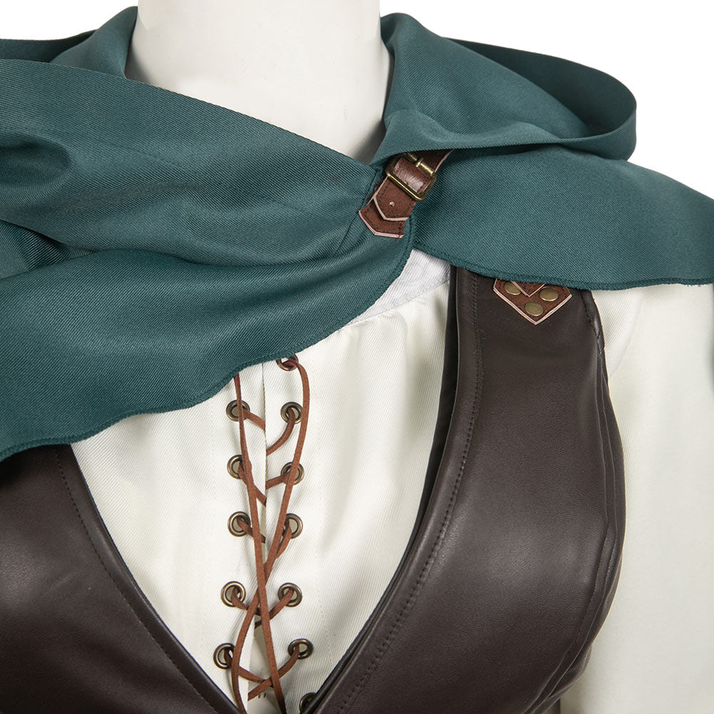 Ulrika Women Brown Outfit Cosplay Costume From Yinocosplay.com