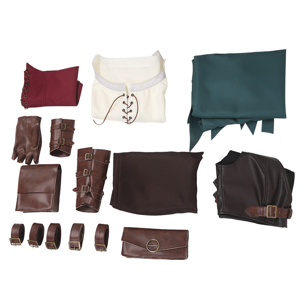 Ulrika Women Brown Outfit Cosplay Costume From Yinocosplay.com