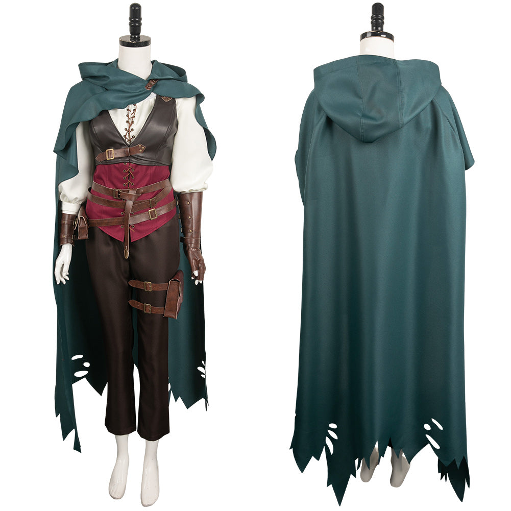 Ulrika Women Brown Outfit Cosplay Costume From Yinocosplay.com
