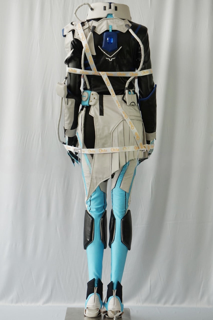 Sombra Cyberspace Skin Cosplay Costume From Yinocosplay.com