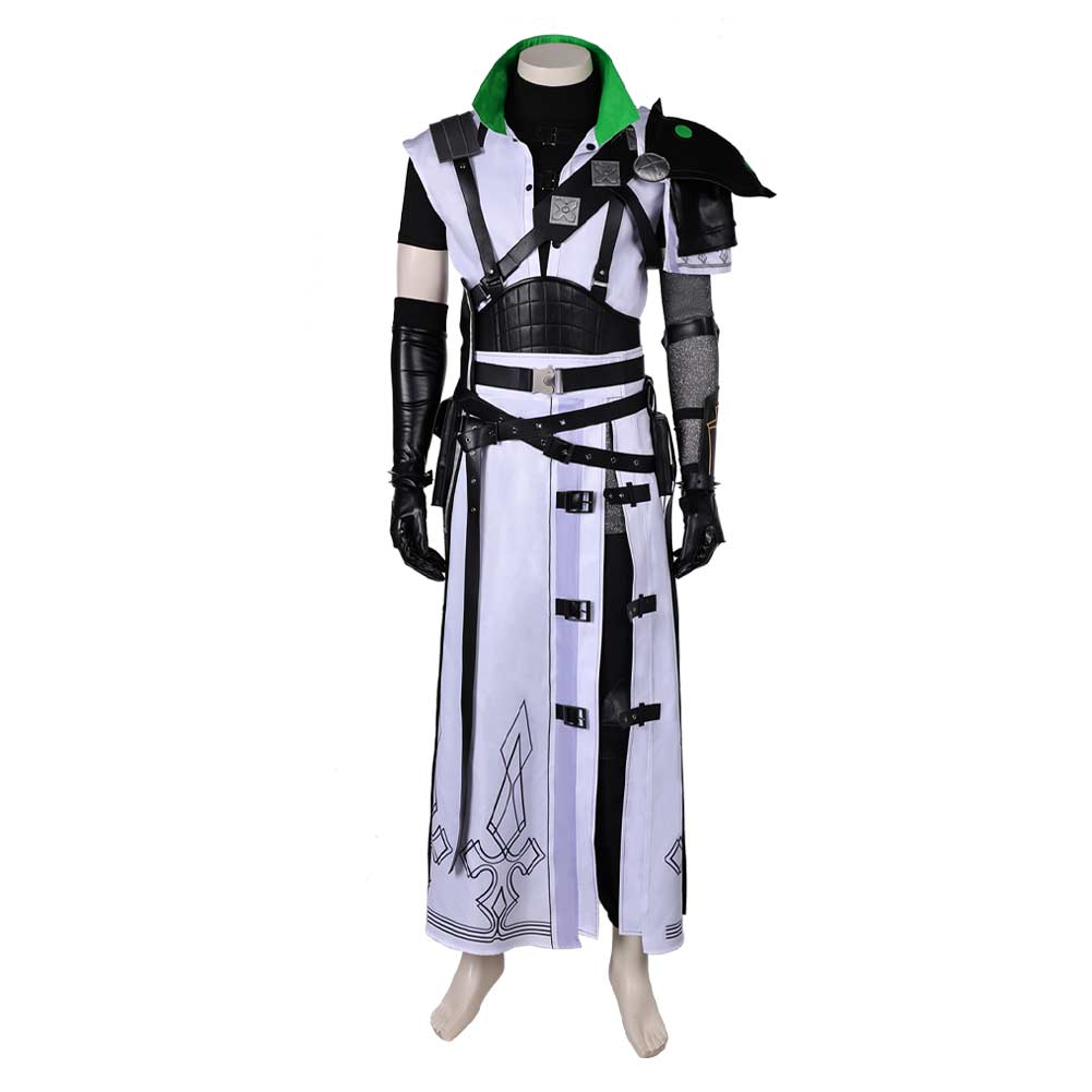 Final Fantasy Cloud Strife White Costume Party Carnival Halloween Cosplay Costume From Yinocosplay.com