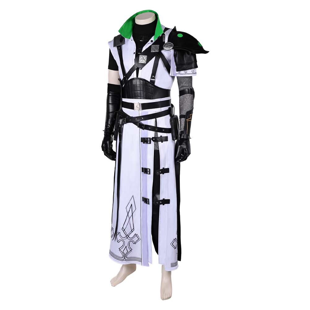 Final Fantasy Cloud Strife White Costume Party Carnival Halloween Cosplay Costume From Yinocosplay.com