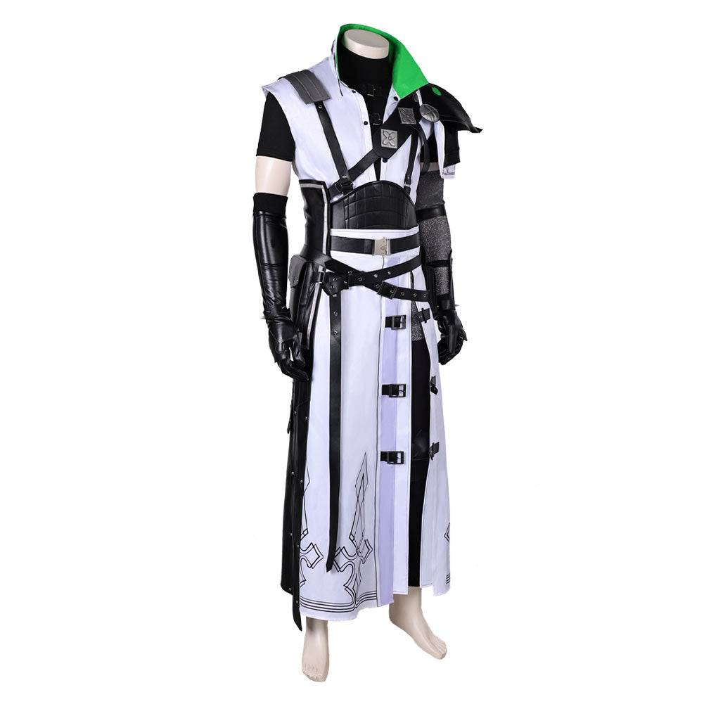 Final Fantasy Cloud Strife White Costume Party Carnival Halloween Cosplay Costume From Yinocosplay.com