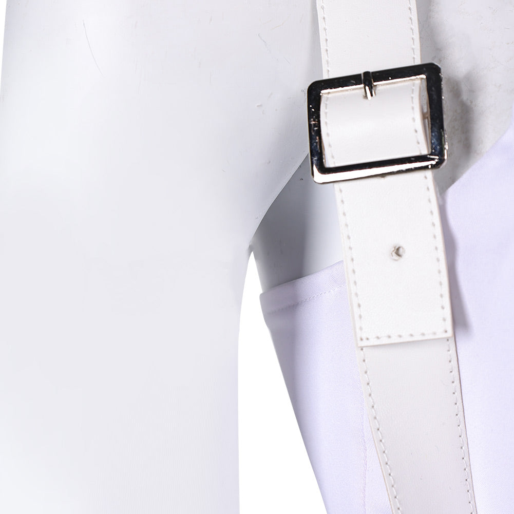 Final Fantasy VII Tifa Lockhart Women White Sexy Swimsuit Cosplay Costume Original Design From Yinocosplay.com