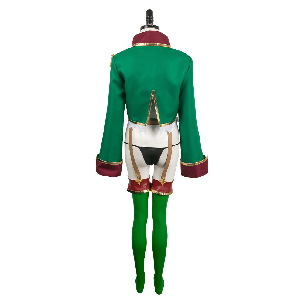 Araga Kiwi Women Green Outfit Cosplay Costume From Yinocosplay.com