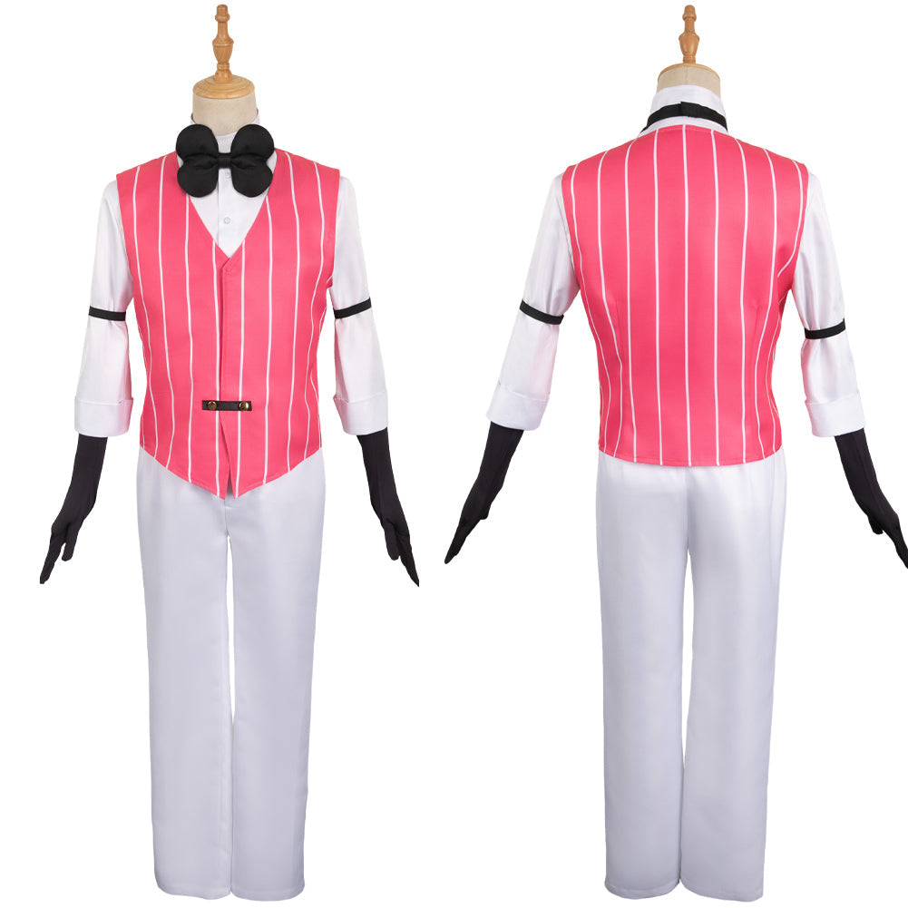 Hazbin Hotel Lucifer Morningstar Vest Pants Full Set Party Carnival Halloween Cosplay Costume From Yinocosplay.com