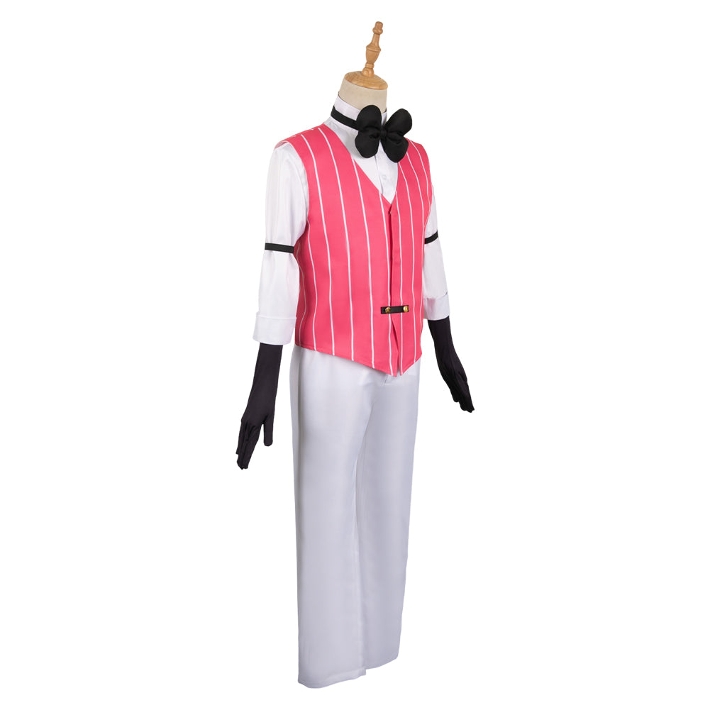 Hazbin Hotel Lucifer Morningstar Vest Pants Full Set Party Carnival Halloween Cosplay Costume From Yinocosplay.com