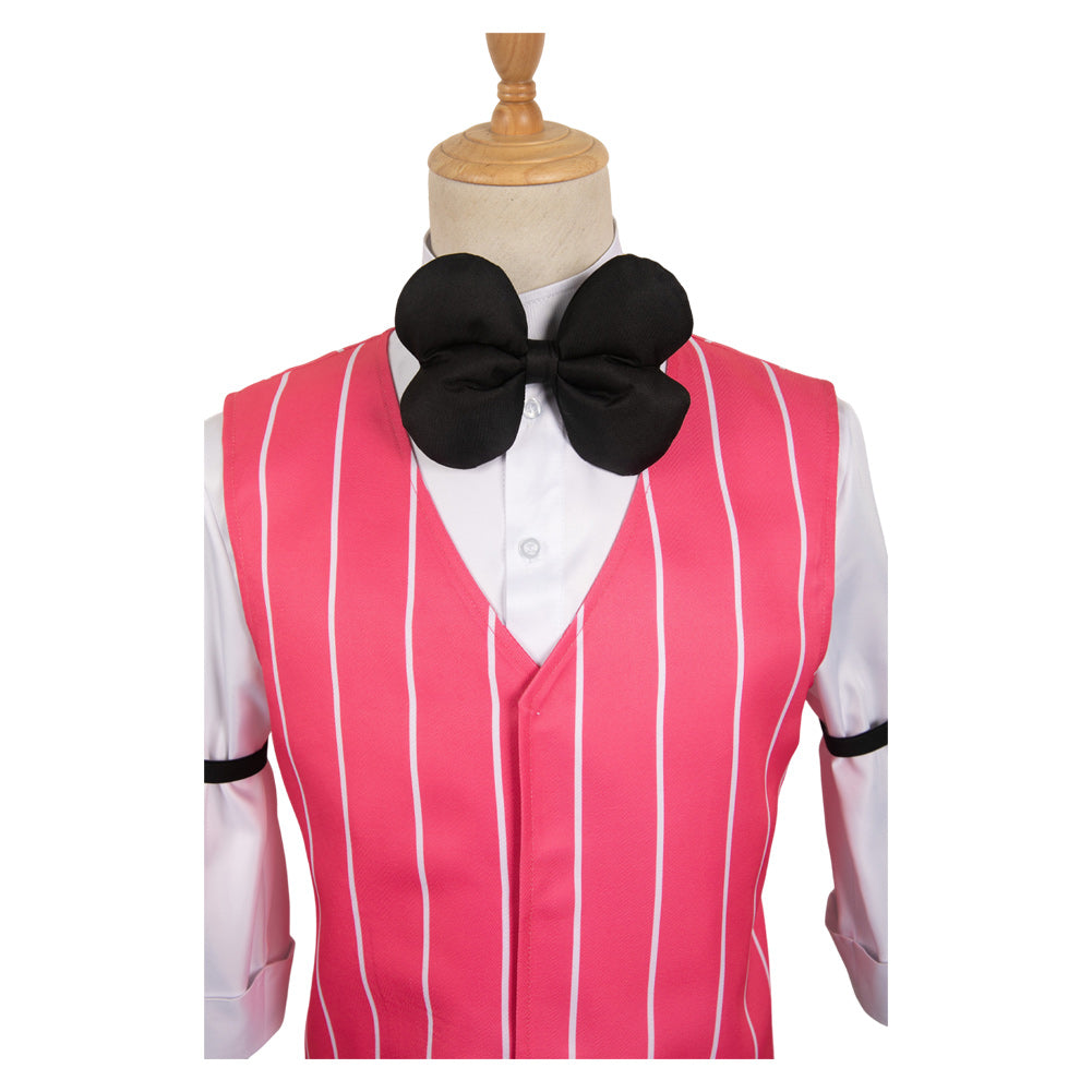 Hazbin Hotel Lucifer Morningstar Vest Pants Full Set Party Carnival Halloween Cosplay Costume From Yinocosplay.com