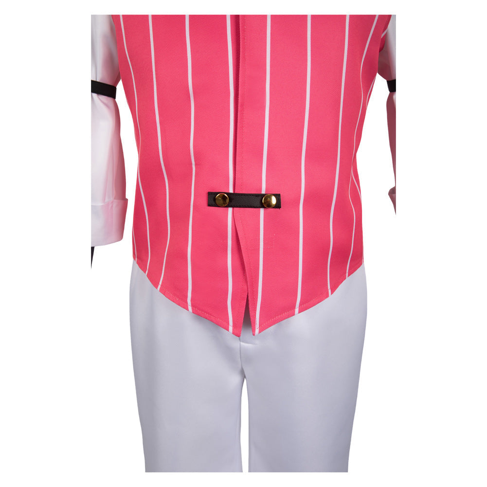 Hazbin Hotel Lucifer Morningstar Vest Pants Full Set Party Carnival Halloween Cosplay Costume From Yinocosplay.com