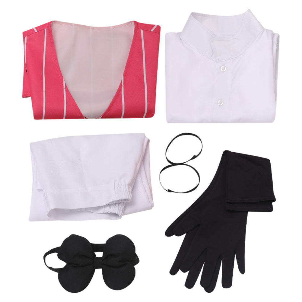 Hazbin Hotel Lucifer Morningstar Vest Pants Full Set Party Carnival Halloween Cosplay Costume From Yinocosplay.com
