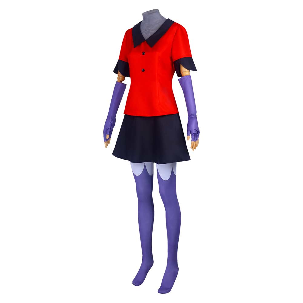 Vaggie Women Red Dress Cosplay Costume From Yinocosplay.com