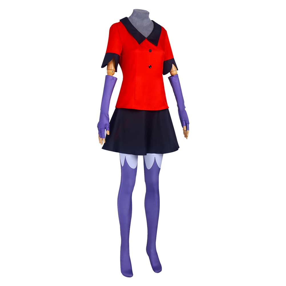 Vaggie Women Red Dress Cosplay Costume From Yinocosplay.com