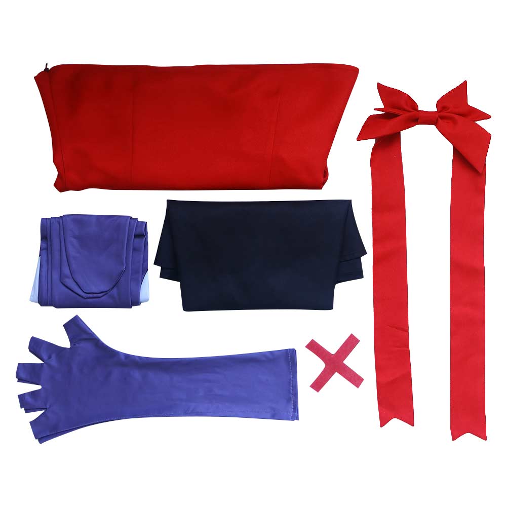 Vaggie Women Red Dress Cosplay Costume From Yinocosplay.com