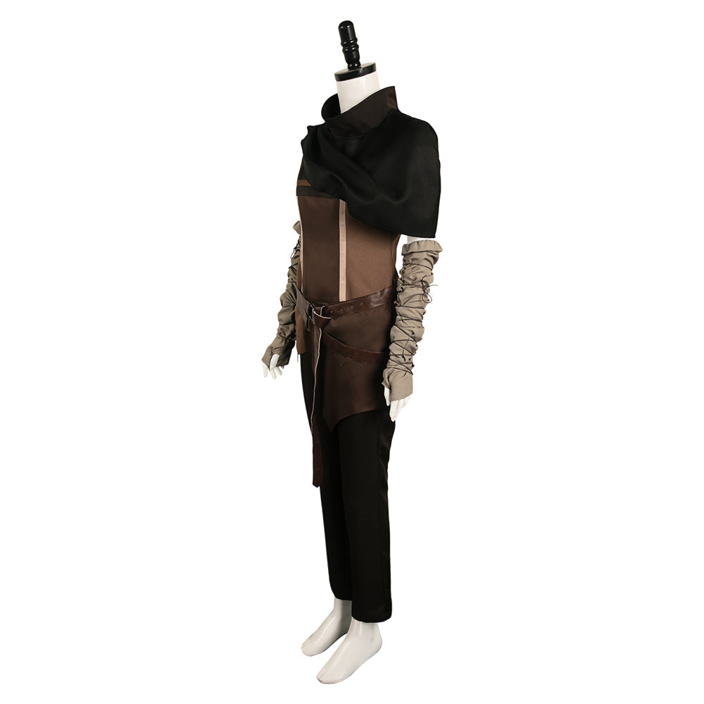 Hellblade: Senua's Sacrifice Senua Women Black Outfit Party Carnival Halloween Cosplay Costume From Yinocosplay.com