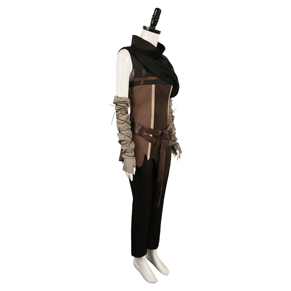 Hellblade: Senua's Sacrifice Senua Women Black Outfit Party Carnival Halloween Cosplay Costume From Yinocosplay.com