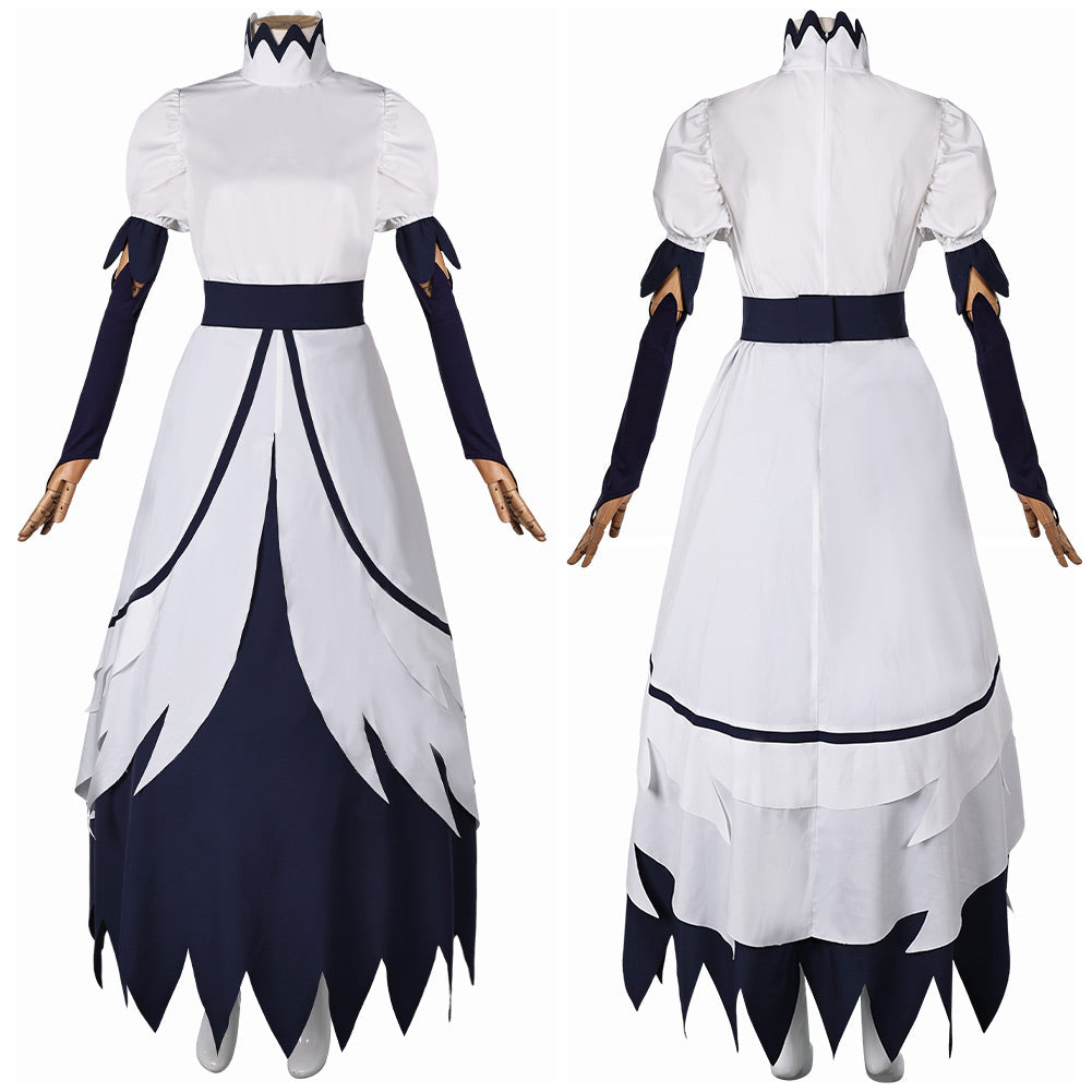 Stella Women White Dress Cosplay Costume From Yinocosplay.com