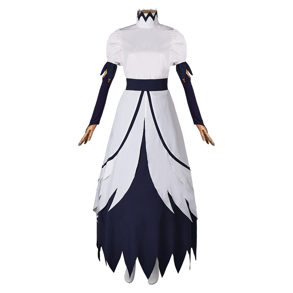 Stella Women White Dress Cosplay Costume From Yinocosplay.com