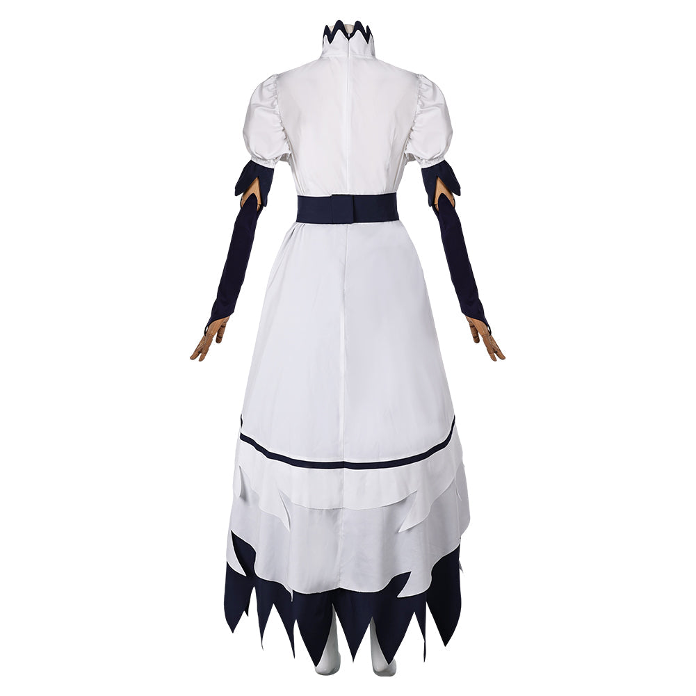 Stella Women White Dress Cosplay Costume From Yinocosplay.com