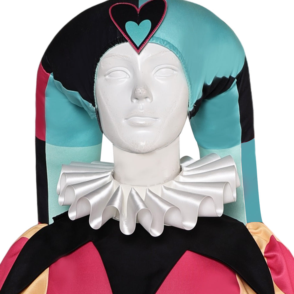 Helluva Boss Hazbin Hotel Fizzarolli Women Clown Suit Party Carnival Halloween Cosplay Costume From Yinocosplay.com