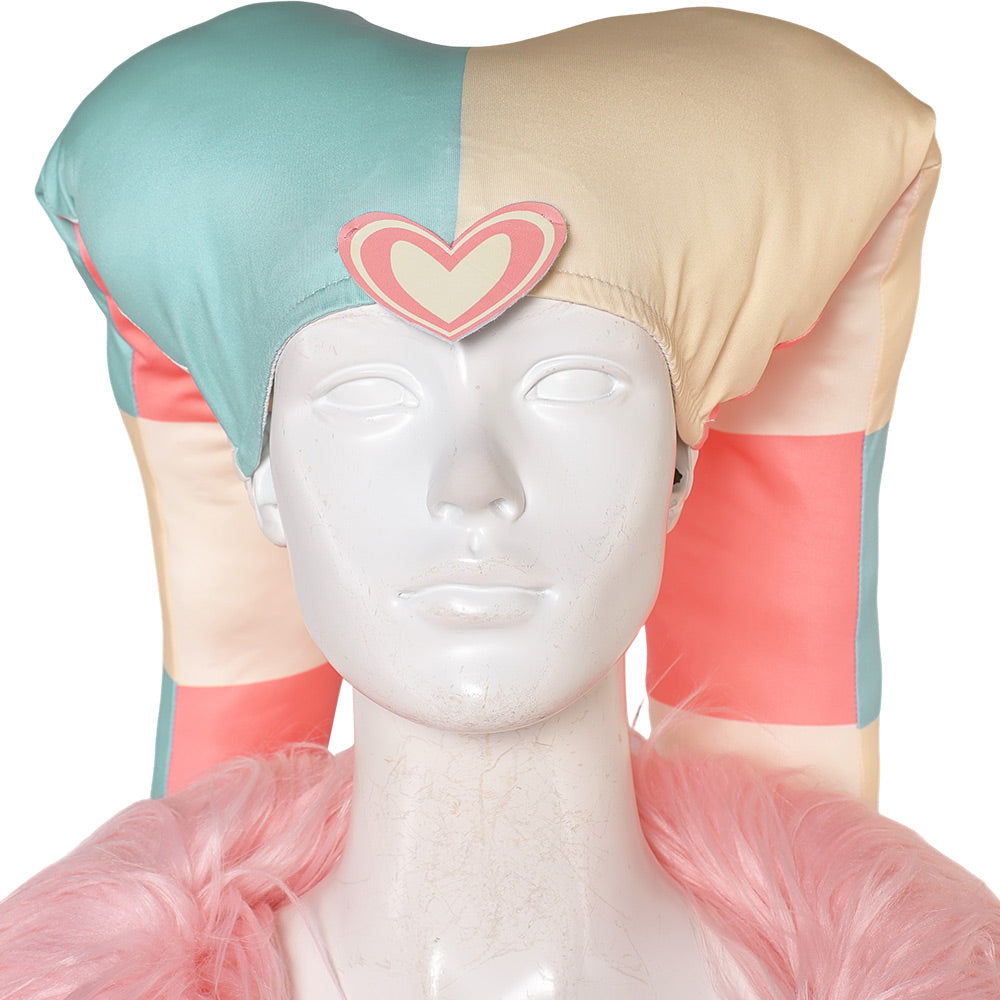 Helluva Boss Hazbin Hotel Fizzarolli Women Pink Robe Set Party Carnival Halloween Cosplay Costume From Yinocosplay.com