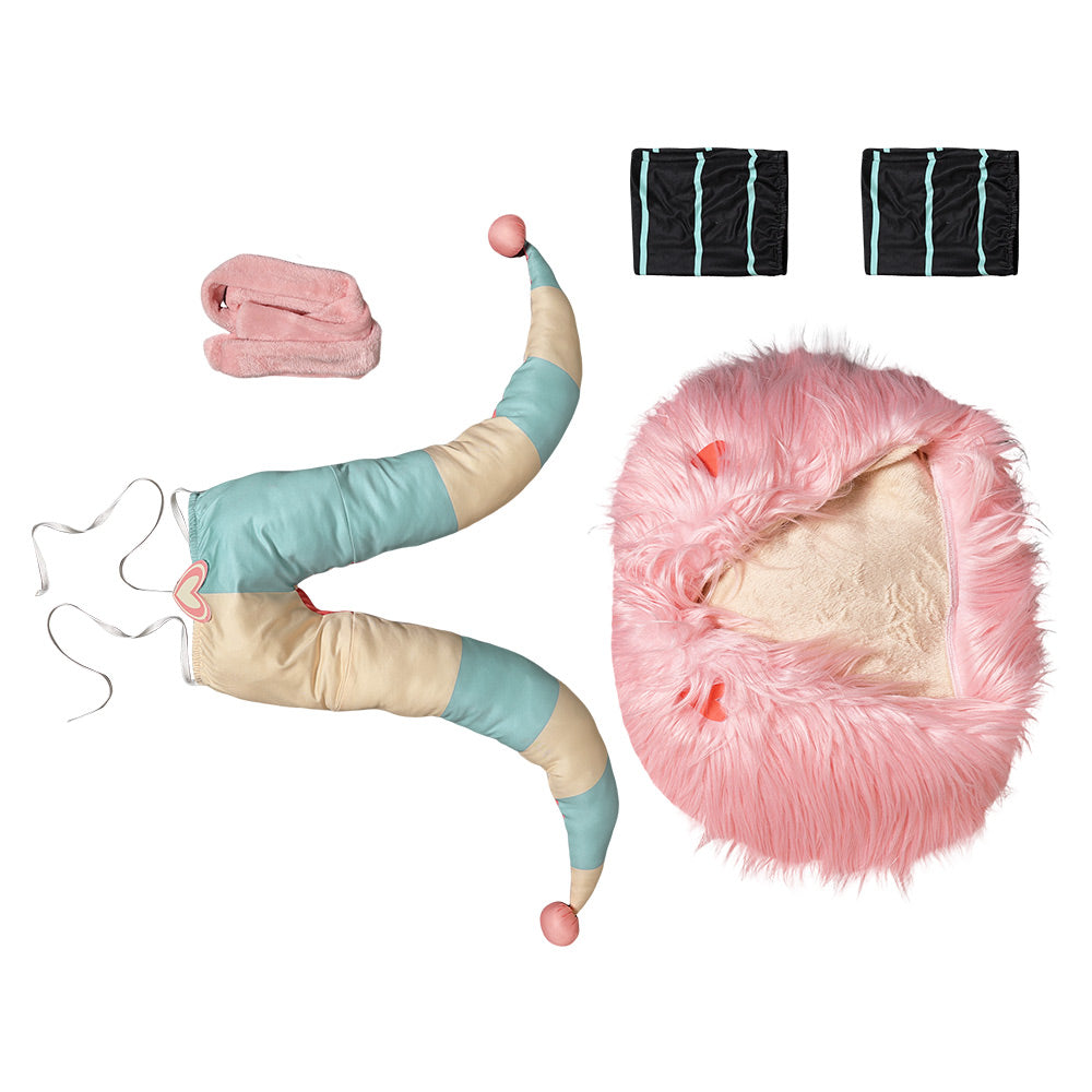 Helluva Boss Hazbin Hotel Fizzarolli Women Pink Robe Set Party Carnival Halloween Cosplay Costume From Yinocosplay.com