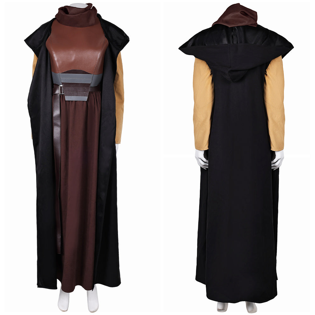 Jecki Lon Women Brown Outfit With Cloak Party Carnival Halloween Cosplay Costume From Yinocosplay.com